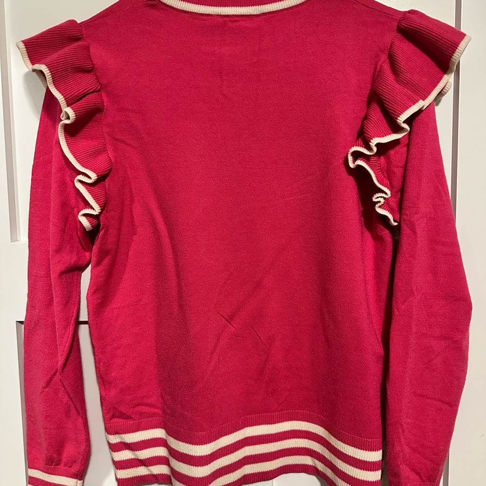 THML Pink Ruffle Sweater - Picture 4 of 4